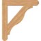 Ekena Millwork Funston Craftsman Smooth Bracket, Western Red Cedar, 5 1/2"W x 38"D x 42"H BKT06X38X42FST04SWR - alternate 3